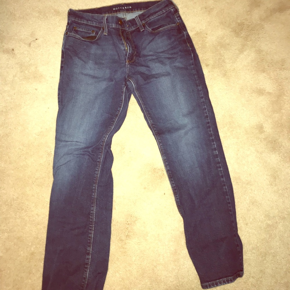 Mott & Bow Standard Straight Jeans